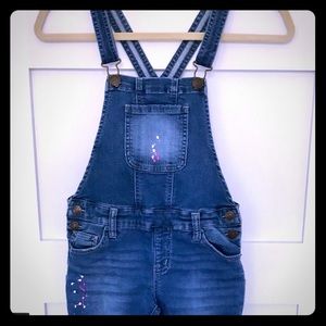 Tween girl overalls